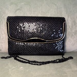 Vintage 1970s Sequined Black MARLO Purse